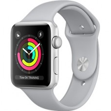 Relogio Apple Watch Serie 3 Caixa de 38/42 mm Prateada de Aluminio (Cinza)